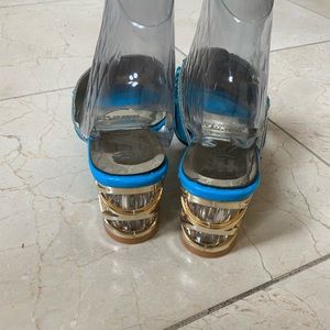 Shoes - New - Trendy Rhinestone Slip-on Sandals Shoes - New - Trendy Rhinestone Slip-on Sandals
